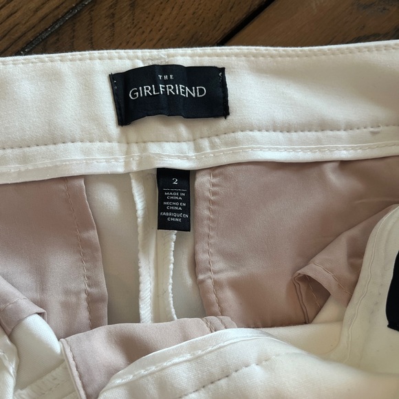 White House Black Market Cream Ankle Pants - Picture 6 of 8